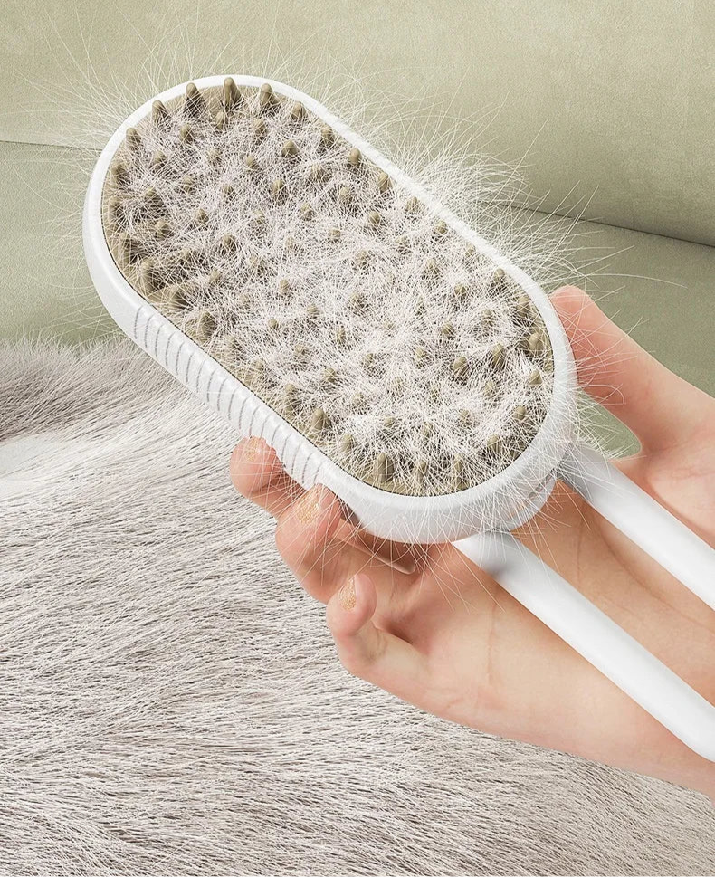 Electric Spray Comb: Hair Removal & Massage Brush for Dogs