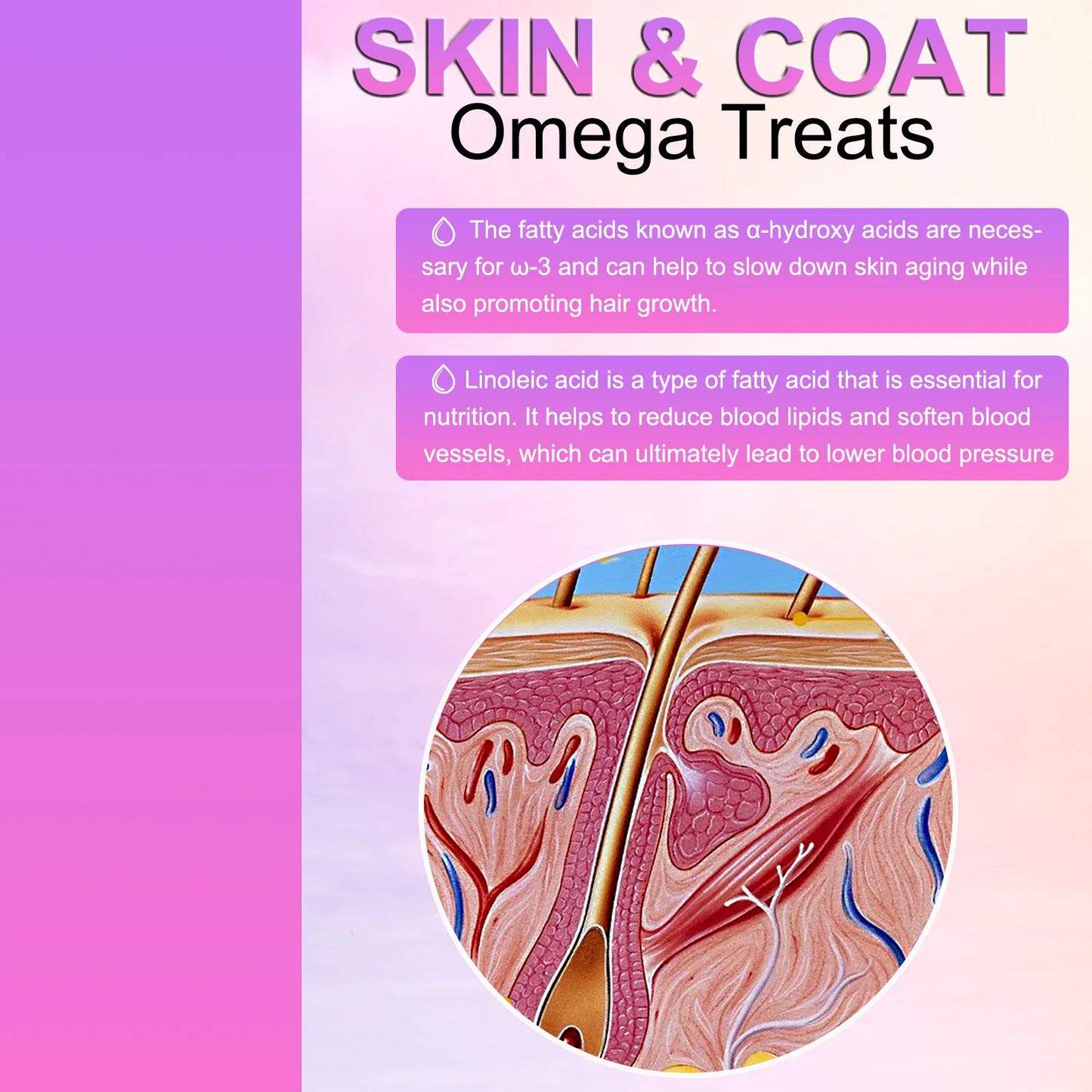 Oimmal Skin & Coat Omega Treats 150 chews