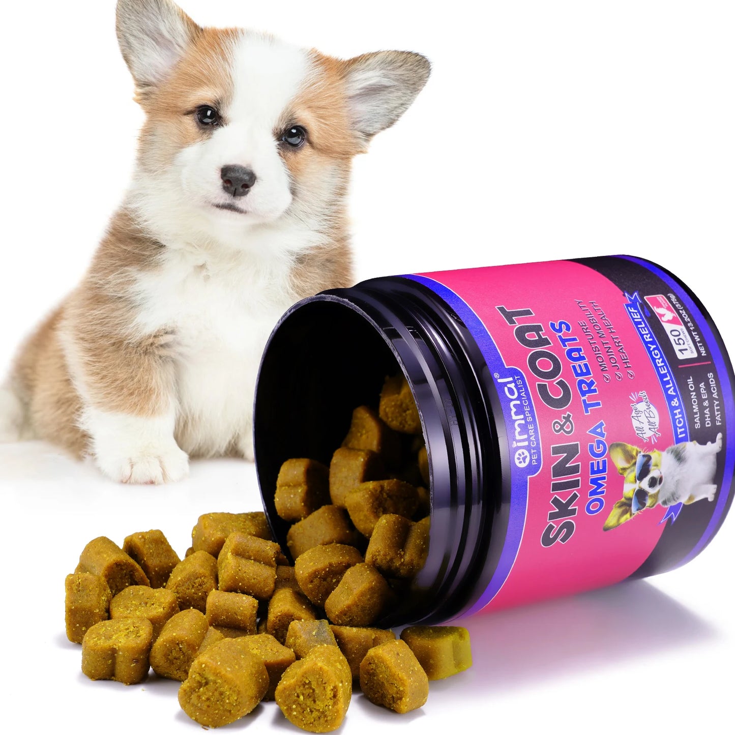 Oimmal Skin & Coat Omega Treats 150 chews