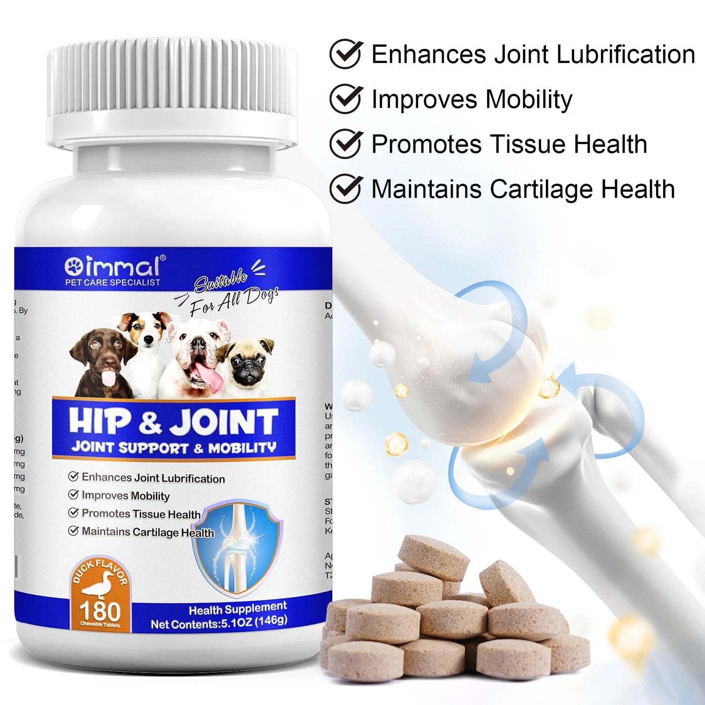 Hip & Joint Support 180 Chews