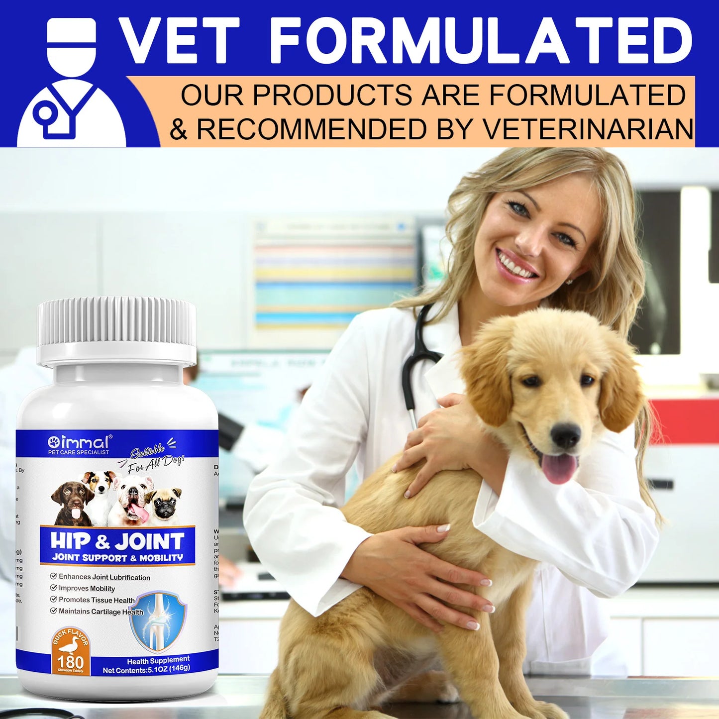 Hip & Joint Support 180 Chews