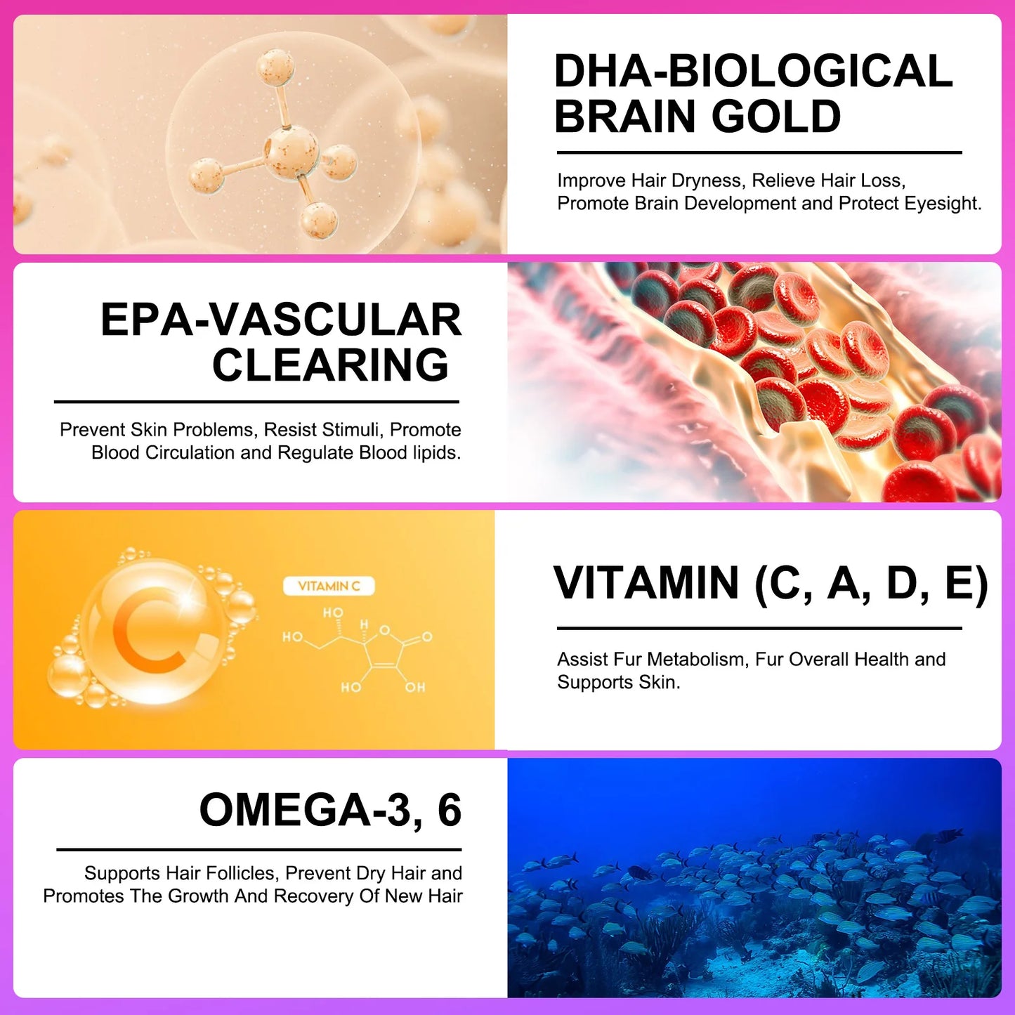 Oimmal Skin & Coat Omega Treats 150 chews
