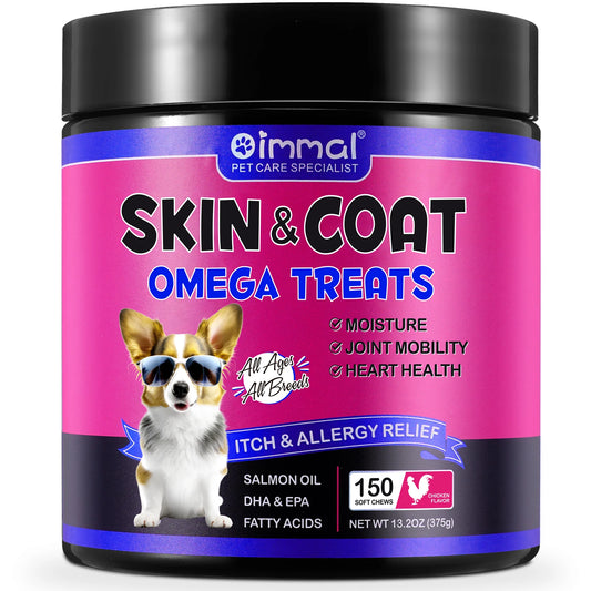 Oimmal Skin & Coat Omega Treats 150 chews